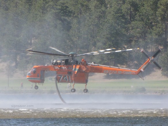 Heli in Lake Estes